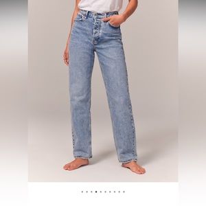 High rise jeans